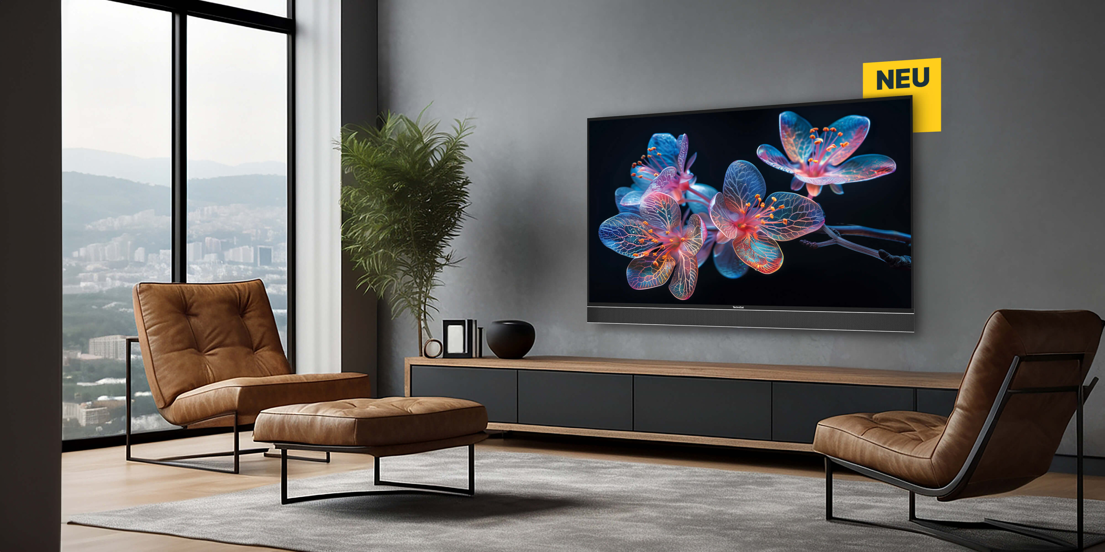 
Bild schön. Klang voll.
Der TECHNIVISTA UHD CL schafft mit der Kombination aus gestochen scharfem Bild in UHD-Qualität und der integrierten Soundleiste ein Heimkinoerlebnis der Extraklasse.
Zum Produkt
